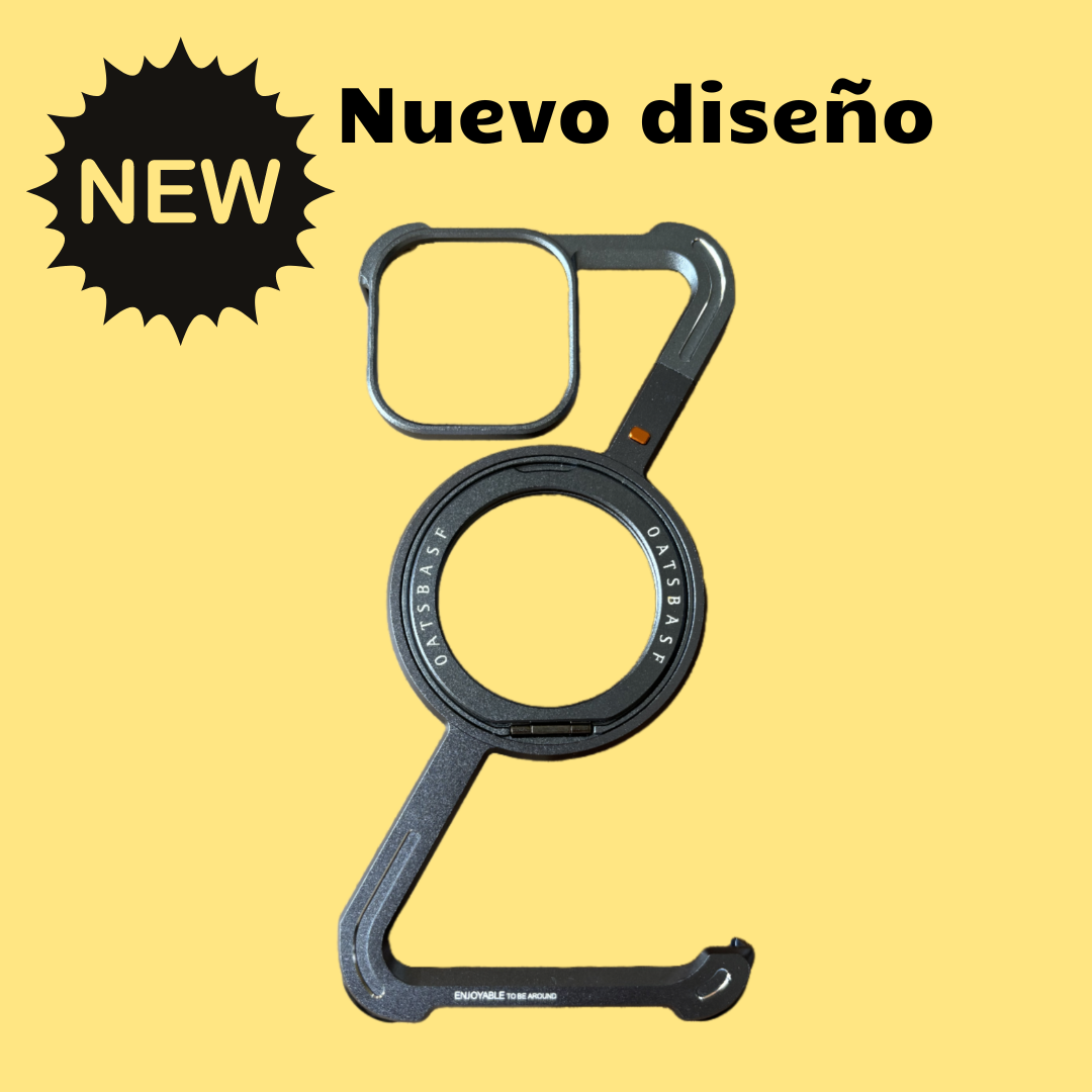 Funda de metal sin marco en forma de Z para IPHONE